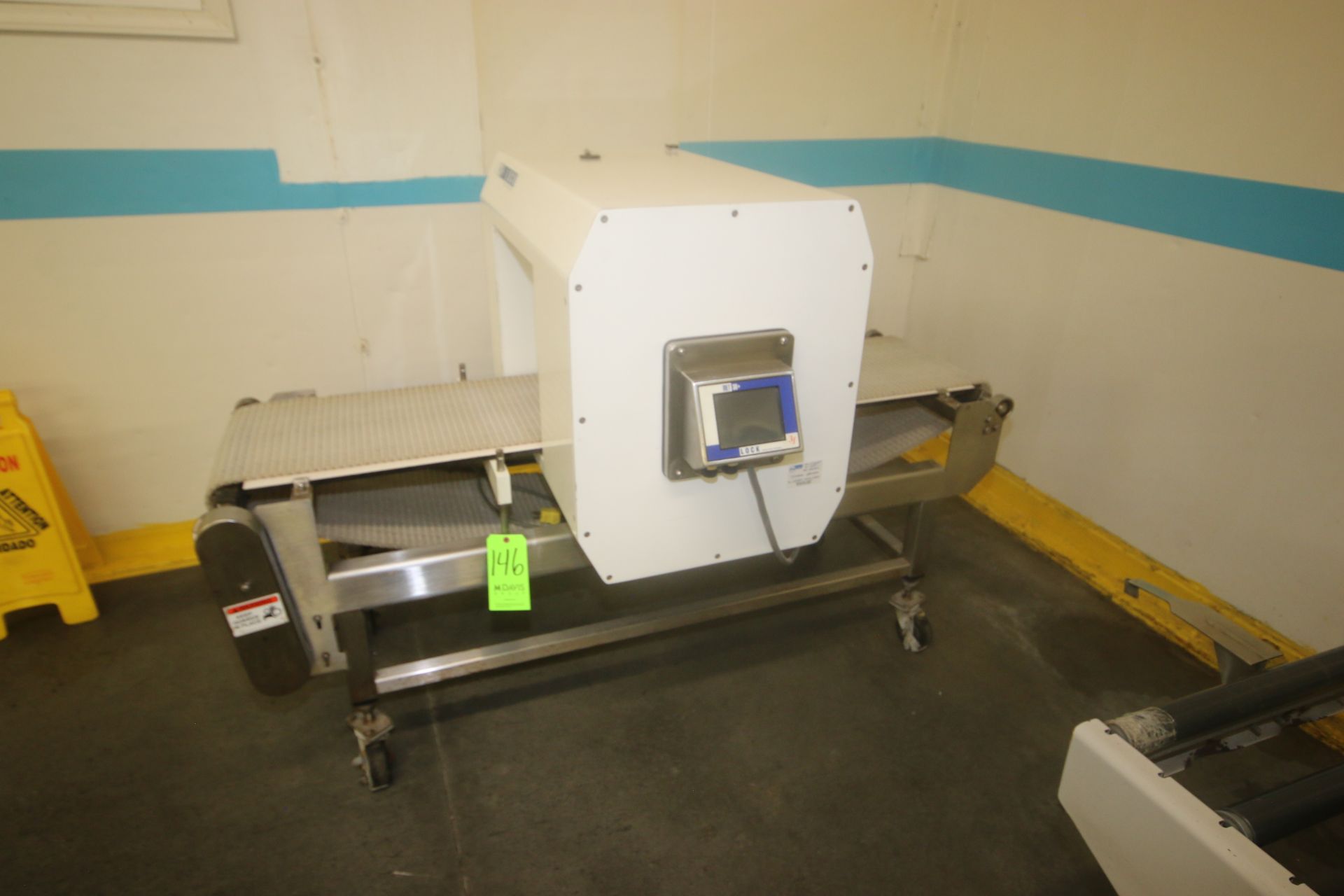 Lock Inspection Systems Metal Detector, M/N MET30+, S/N 27245, with Aprox. 18" W x 16" H x 22" Deep,