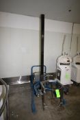 Savage Column Lift, M/N C LTT, S/N 1172, 220 Volts, 1 Phase, 450 lbs. Capacity, with Aprox. 105" H