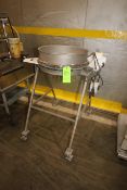 Midwestern Industries Inc. S/S Porta-Sifter, S/N 1218-5598, with Aprox. 20" Dia. Screen with