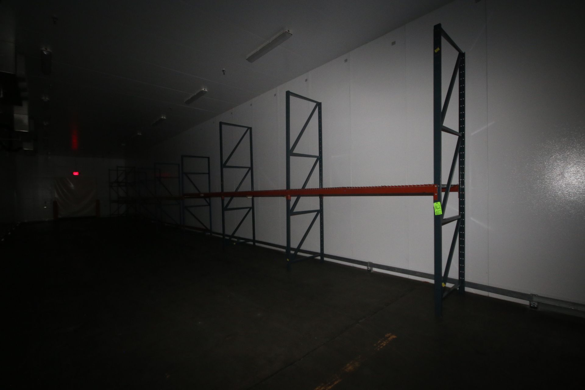 8-Sections of Pallet Racking, Includes (5) Aprox. 143" H Uprights & (4) Aprox. 127" H Uprights, with