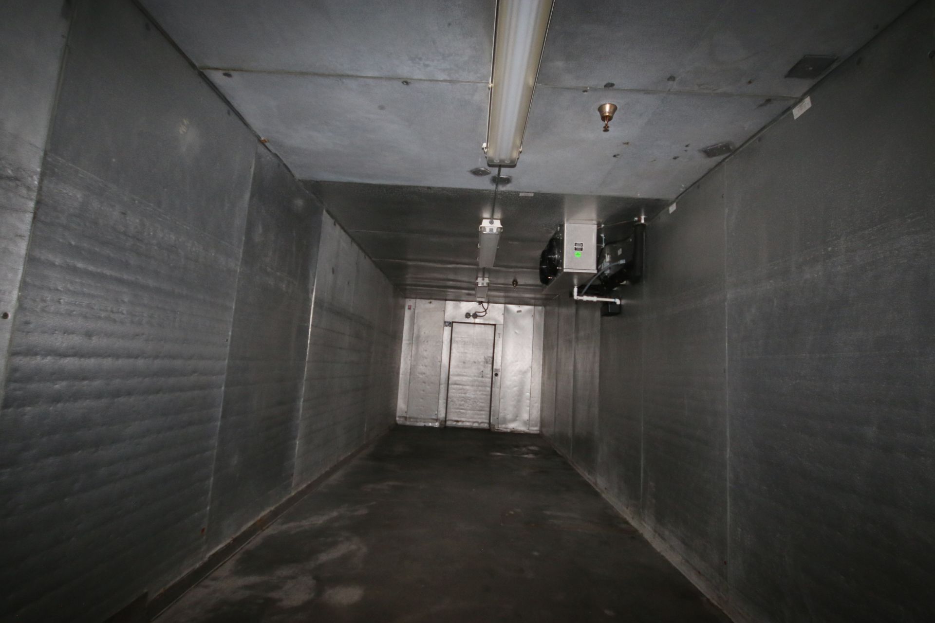 Brown Double Door Walk-In Cooler, with Russel Double Door Ceiling Mounted Blower, Overall Dims.: - Image 3 of 3