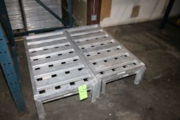 (4) Kel Max Aluminum Dunnage Racks (LOCATED AT BAKE SHOP--409 AIRPORT BLV. MORRISVILLE, NC 27560)(