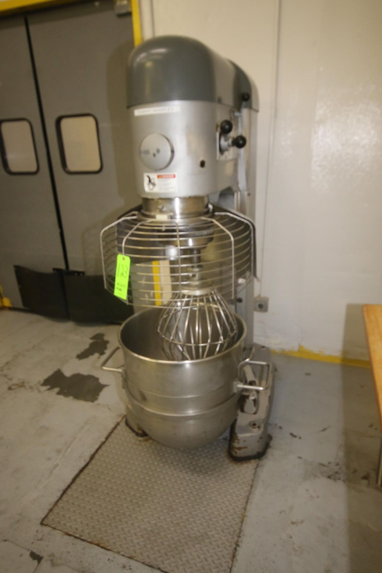Hobart Mixer, M/N V1401, S/N 31-1310-110, with 5 hp Motor, 1750 RPM, 200 Volts, 3 Phase, with S/S - Image 2 of 9
