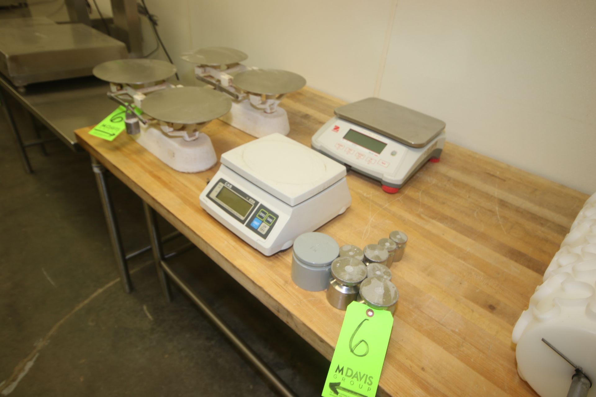 (1) CAS Digital Scale, M/N SW-50, with Aprox. 9" L x 7-1/2" W Platform, with Digital Read Out, (1) - Image 2 of 4