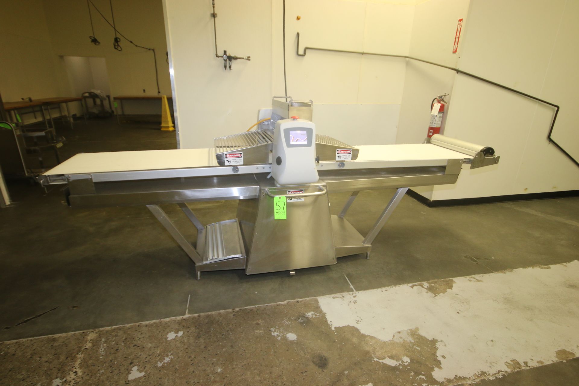 Rondo Doge Automatic Reversible Dough Sheeter, M/N SFA 612, S/N C4A031103, 220 Volts, 3 Phase,