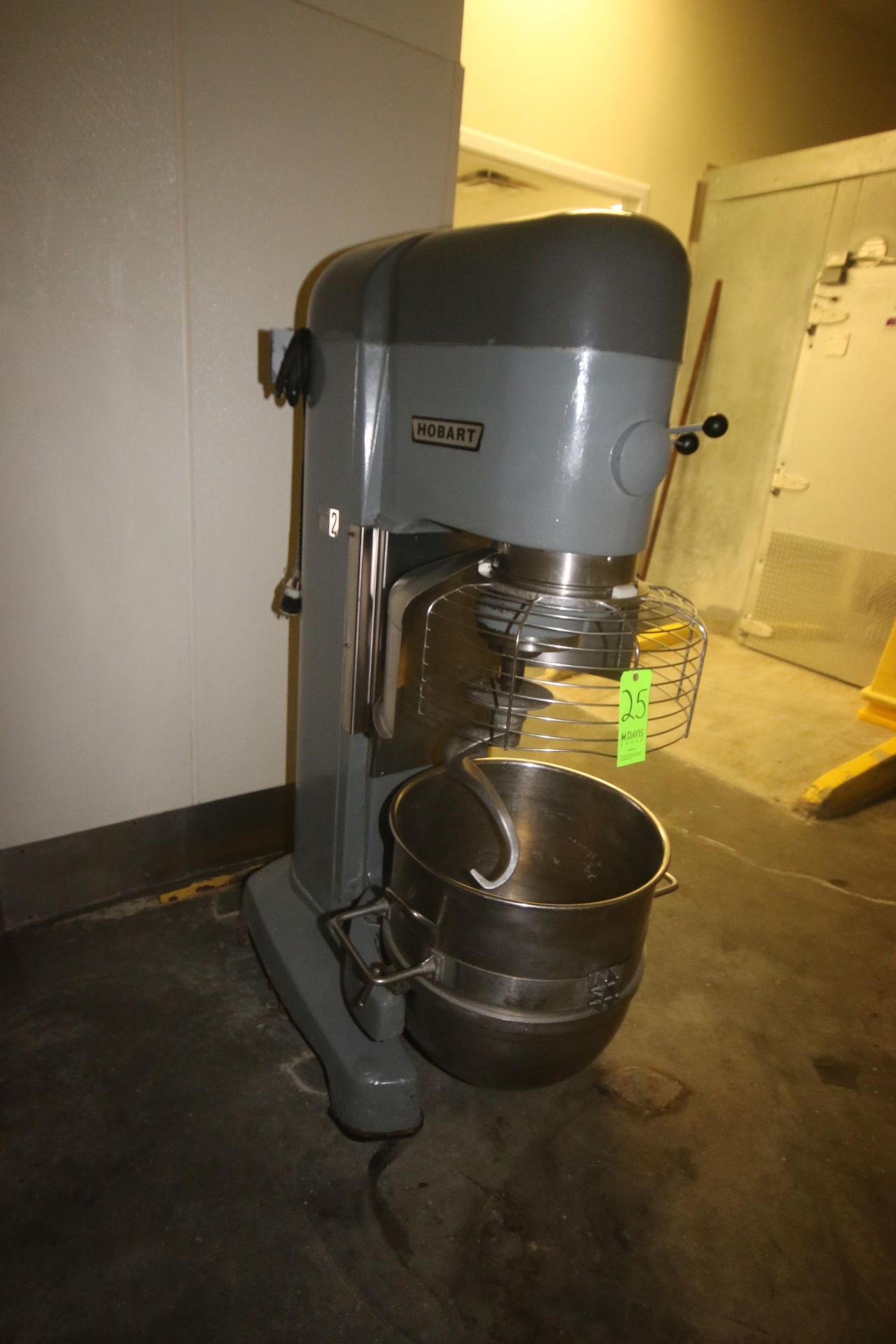 Hobart Mixer, M/N V1401, S/N 31-1355-104, with 5 hp Motor, 1750 RPM, 200 Volts, 3 Phase, with S/S - Image 2 of 6