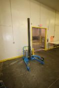 Savage Bros. Portable Column Lift, M/N 0712 AC, S/N 1189, Weight Limit 450 lbs., 230 Volts, 1 Phase,