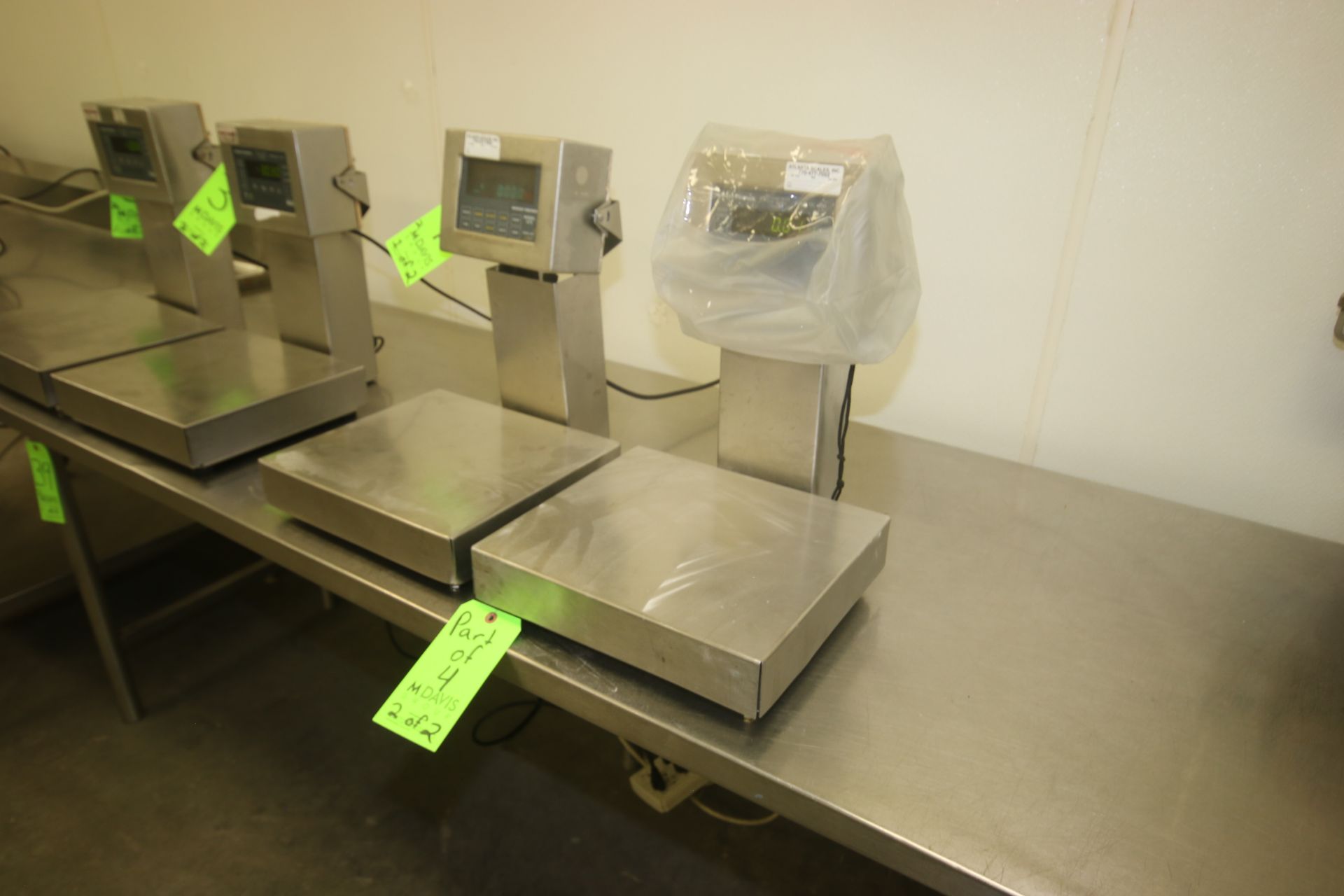 Weigh-Tronix S/S Platform Scales, M/N QC-3265 & 3275, with Aprox. 13-1/2" L x 12" W S/S Platforms, - Image 2 of 6