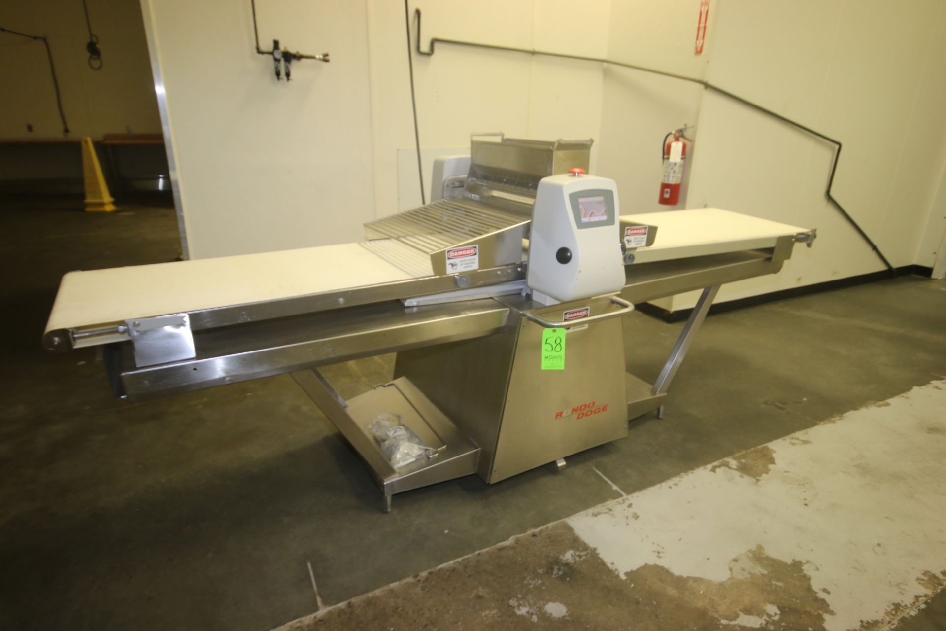 Rondo Doge Automatic Reversible Dough Sheeter, M/N SFA 612, S/N C3A372104, 220 Volts, 3 Phase, - Image 13 of 13