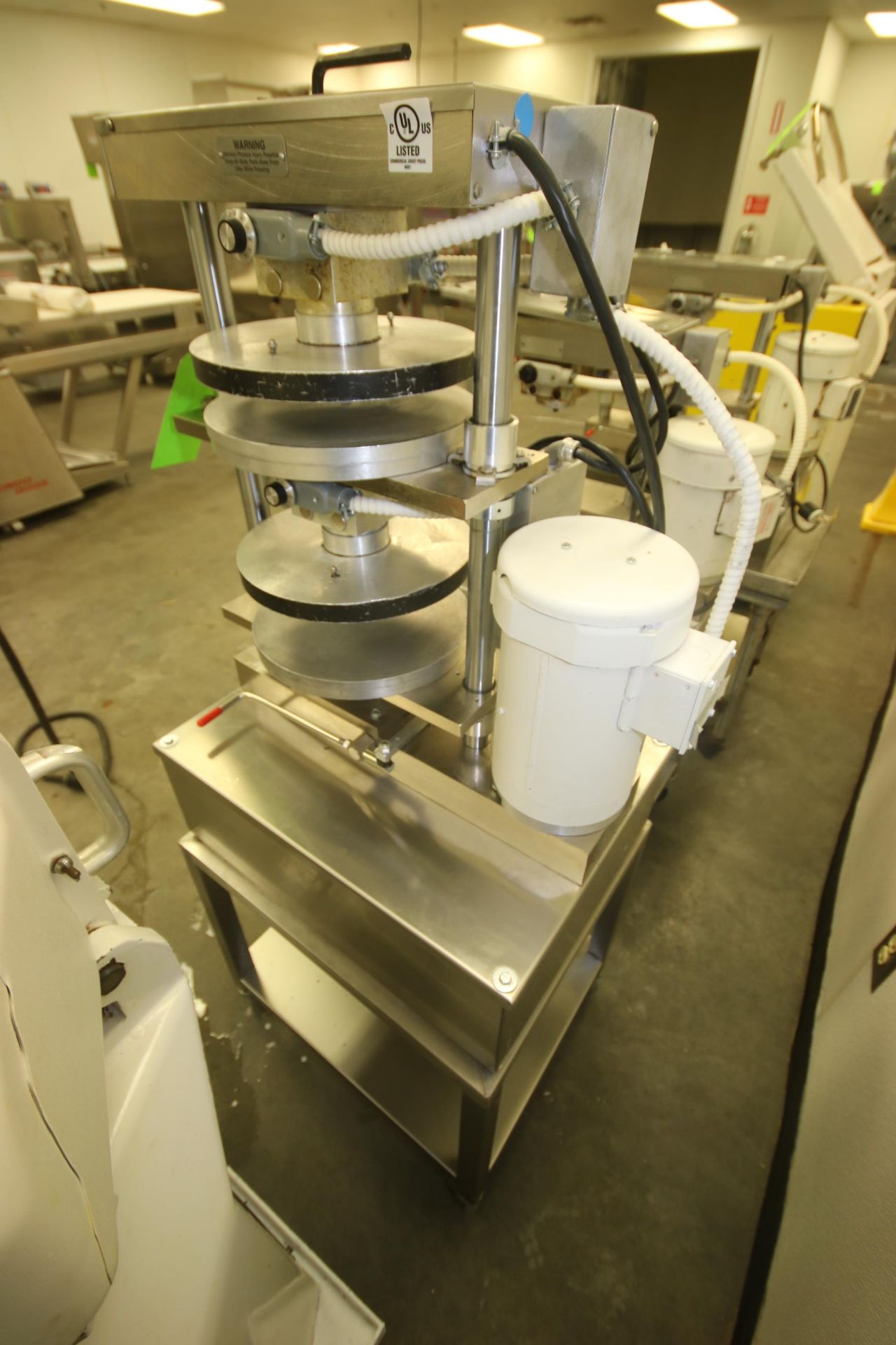 Comtec Pie Tart Top & Base Press, M/N 2200, S/N BD-4270, 220 Volts, 1 Phase, with Leeson 1-1/2 hp - Image 6 of 7