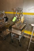 Comtec Pie Tart Top & Base Press, M/N 2200, S/N B1-4227, 220 Volts, 1 Phase, with Leeson 1-1/2 hp