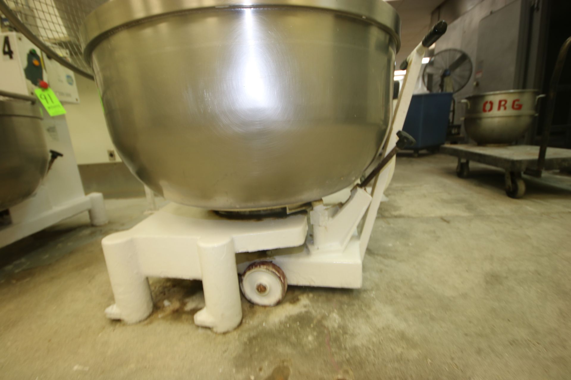 VMI Phebus 2000 Dough Mixer, M/N 2330 MAL, S/N 131206, 208 Volts, Bowl Separates From Mixer--See - Image 3 of 6
