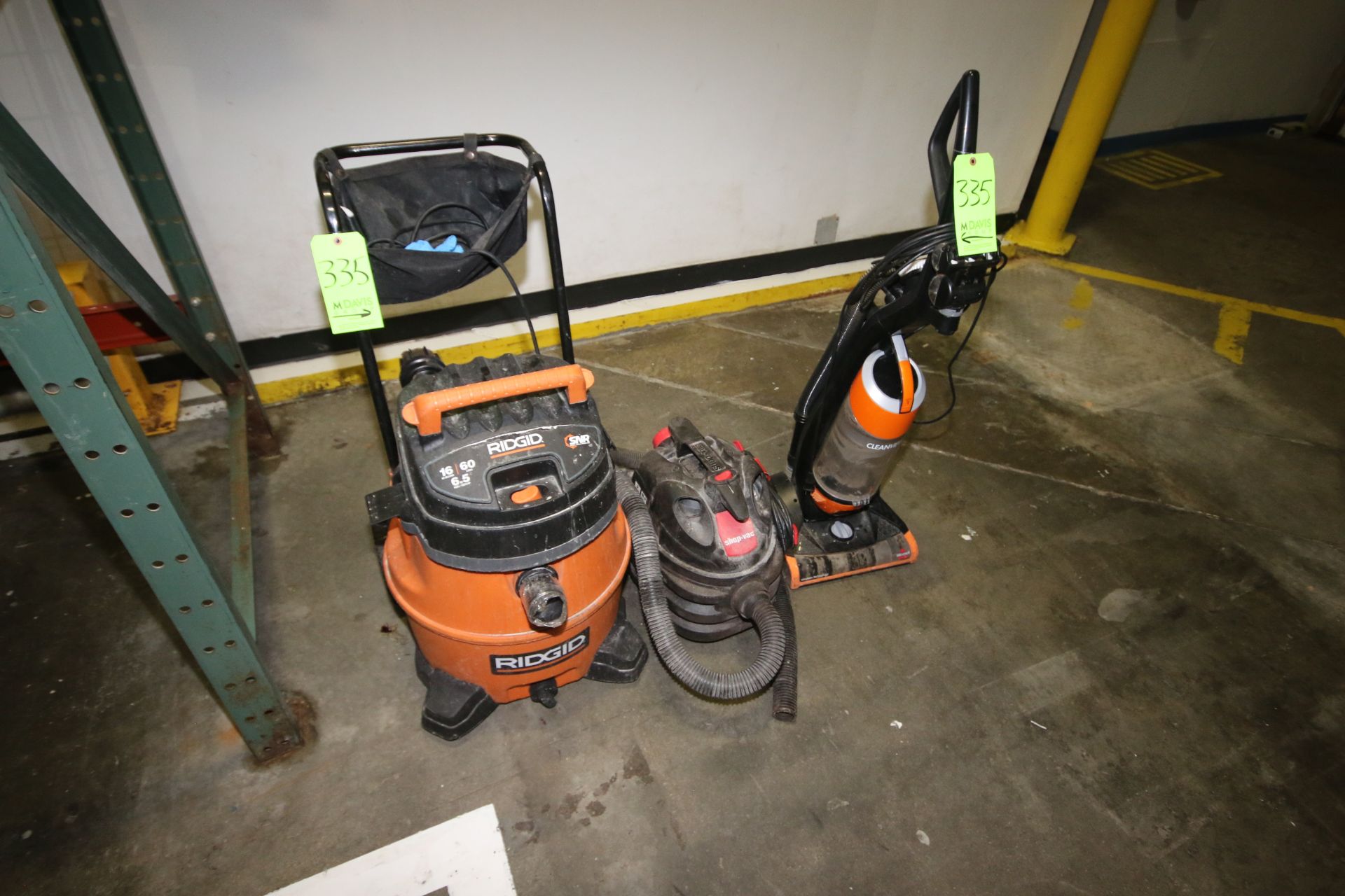 (2) Shop Vacuums & (1) Regular Vacuum (LOCATED AT BAKE SHOP--409 AIRPORT BLV. MORRISVILLE, NC - Image 2 of 2