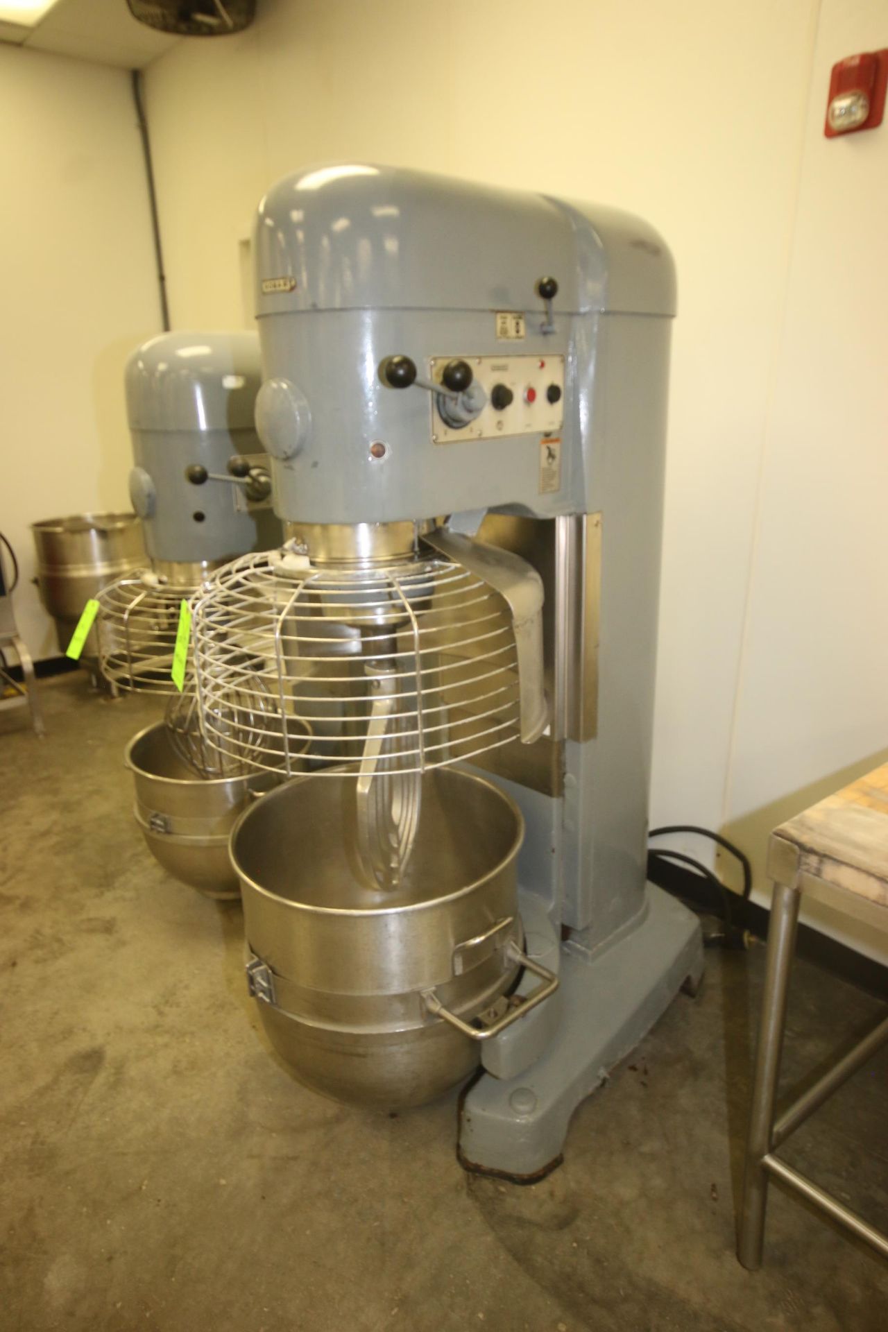 Hobart Mixer, M/N V1401, S/N 31-1303-665, with 5 hp Motor, 1750 RPM, 200 Volts, 3 Phase, with S/S