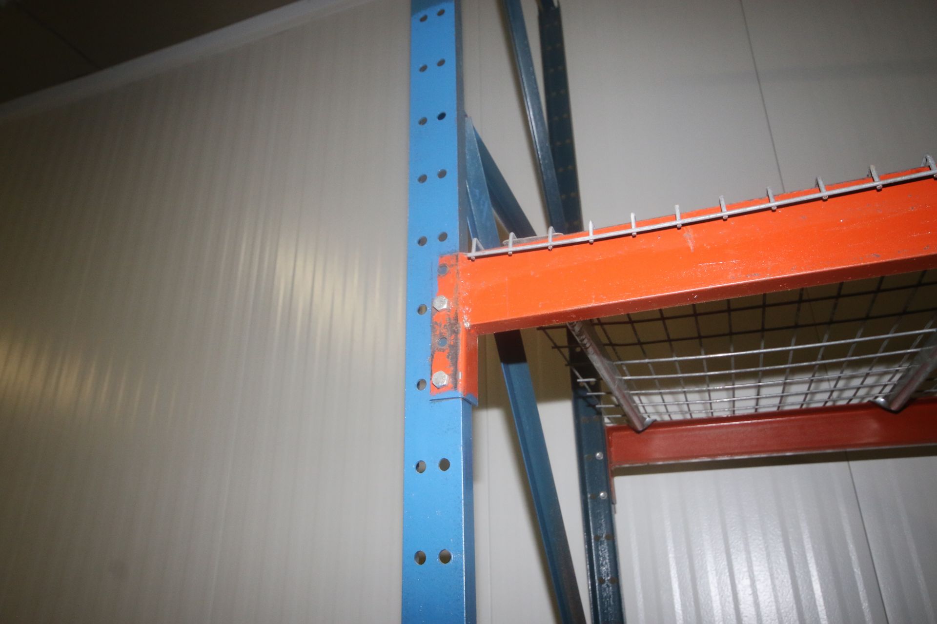 4-Sections of Pallet Racking, Includes (5) Aprox. 120" H Uprights with (4) Sets of Cross Beams, - Image 3 of 6