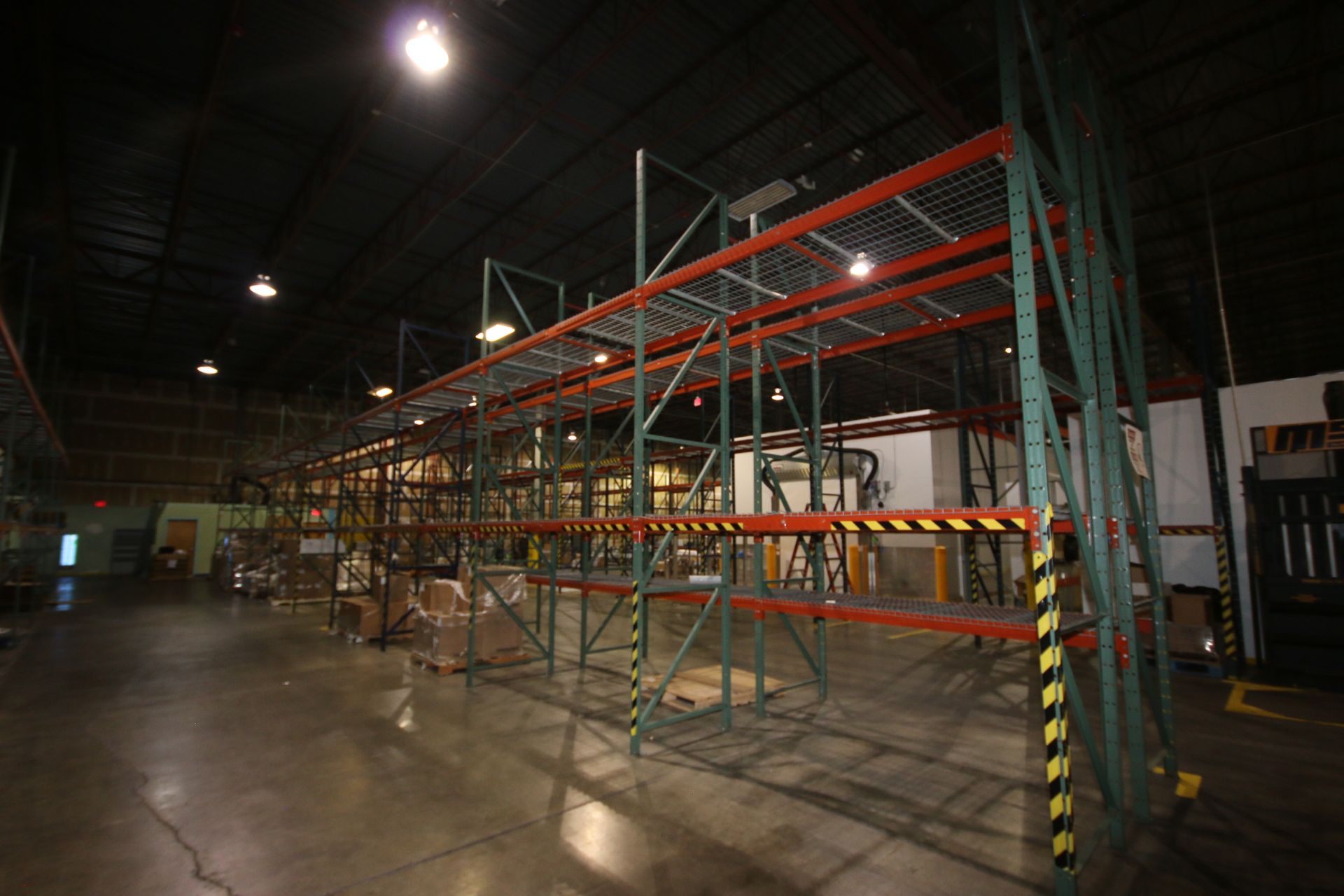 26-Sections of Bolt Type Pallet Racking, with (29) 190" Tall Uprights, with (40) Sets of 105" L - Image 3 of 7
