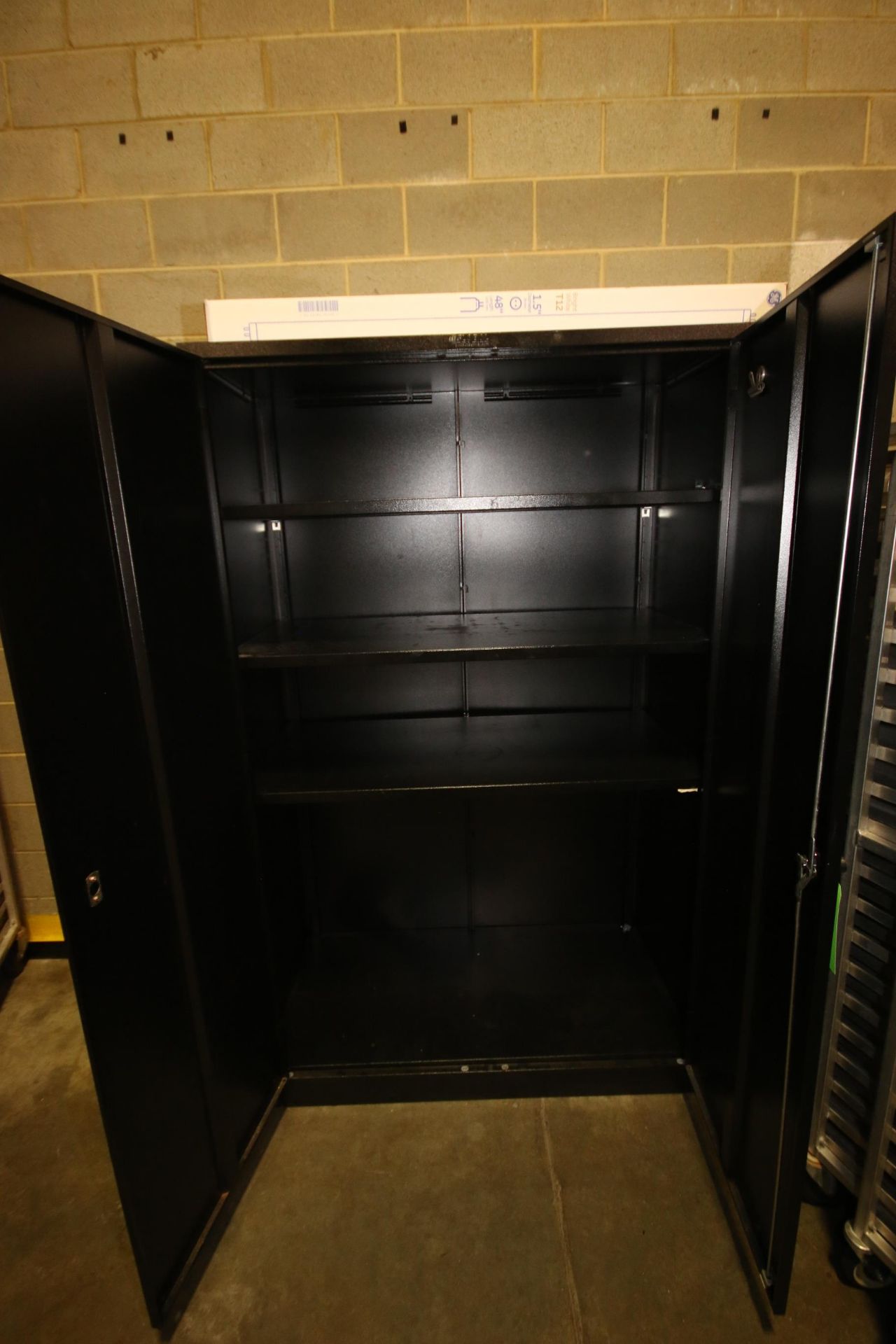 Double Door Vertical Cabinets, Overall Dims.: Aprox. 48" L x 26" W x 78" H (LOCATED AT GLUTEN- - Image 2 of 4