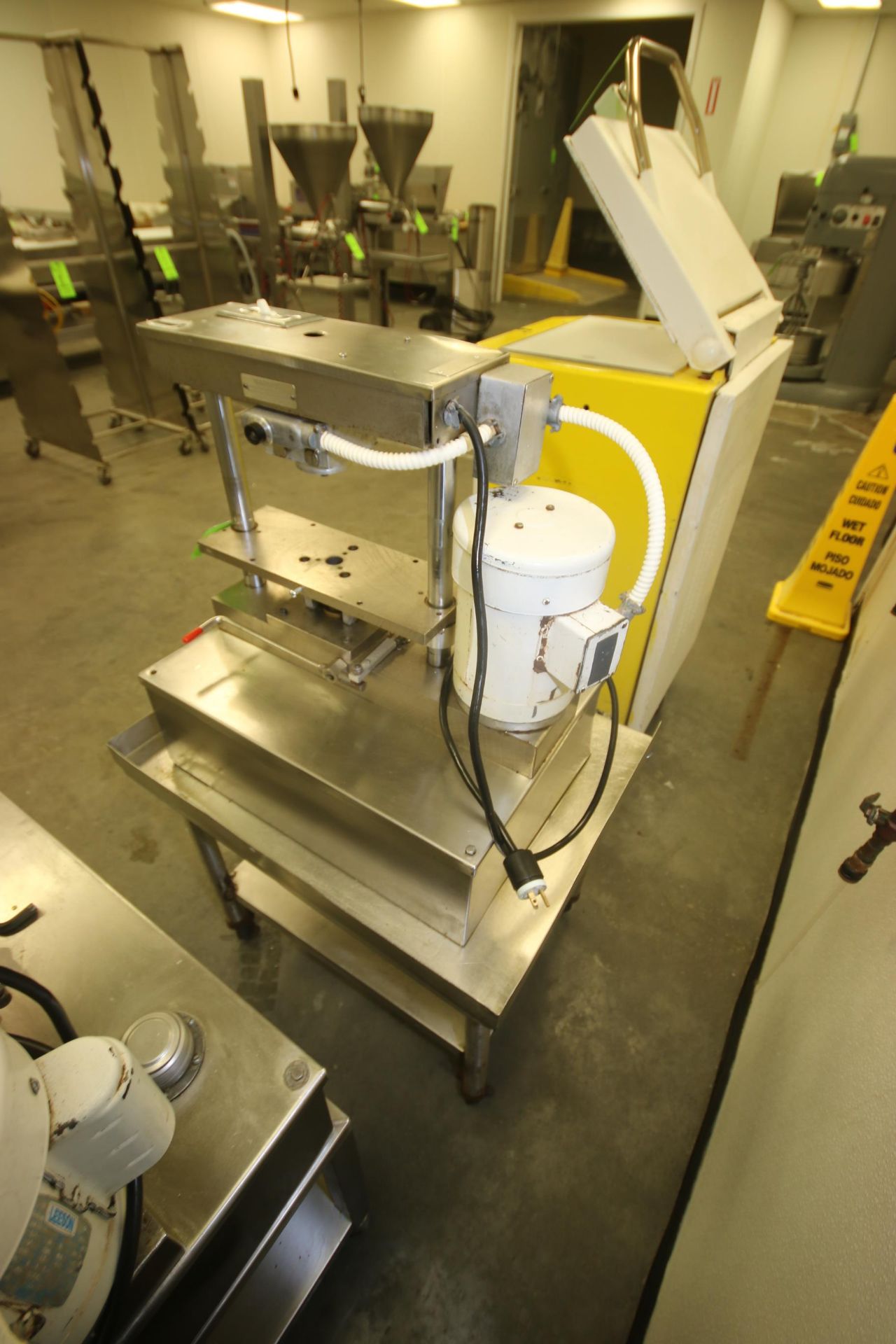 Comtec Pie Tart Top & Base Presses, M/N 2200, S/N H-4019, 220 Volts, 1 Phase, with Motors, Mounted - Image 11 of 11