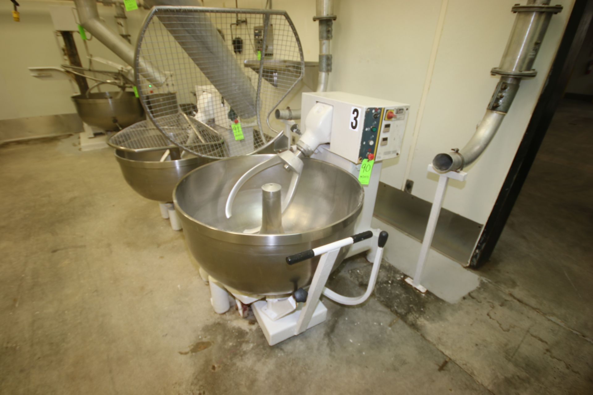 VMI Phebus 2000 Dough Mixer, M/N 2330 MAL, S/N 131206, 208 Volts, Bowl Separates From Mixer--See - Image 2 of 6