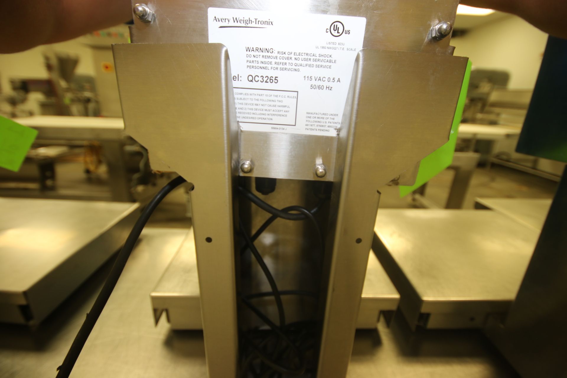 Weigh-Tronix S/S Platform Scales, M/N QC-3265, with Aprox. 13-1/2" L x 12" W S/S Platforms, 115 - Image 6 of 6