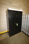 Double Door Vertical Cabinets, Overall Dims.: Aprox. 48" L x 26" W x 78" H (LOCATED AT GLUTEN-