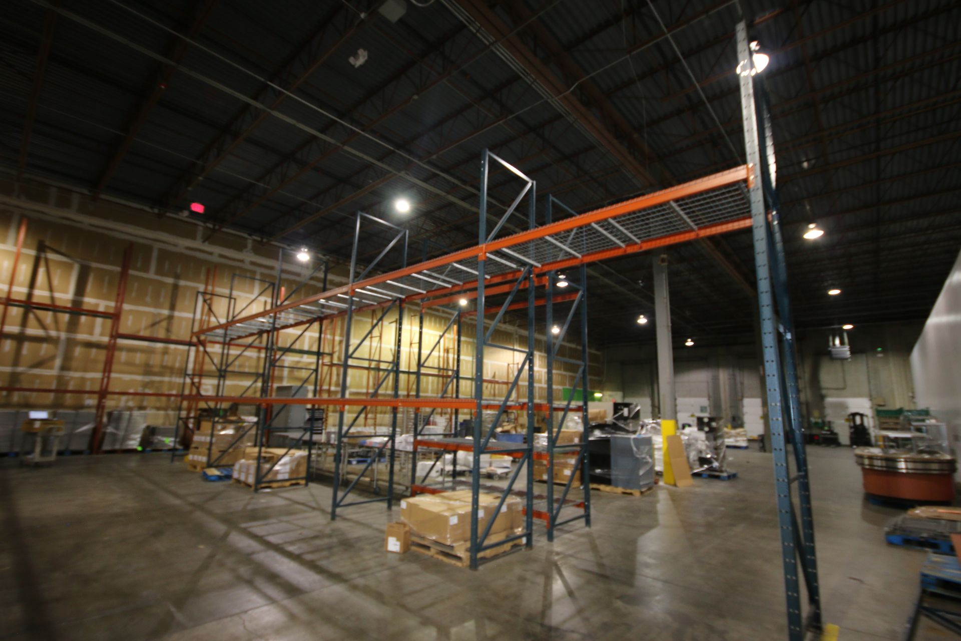 18-Sections of Bolt Type Pallet Racking, with (23) 190" Tall Uprights, with (28) Sets of 105" L - Image 4 of 4