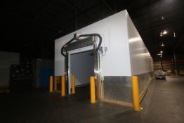 2018 RollSeal Air Tight Drive-Thru Modular Room, Overall Dims.: Aprox. 88' L x 20' W x 190" Tall,