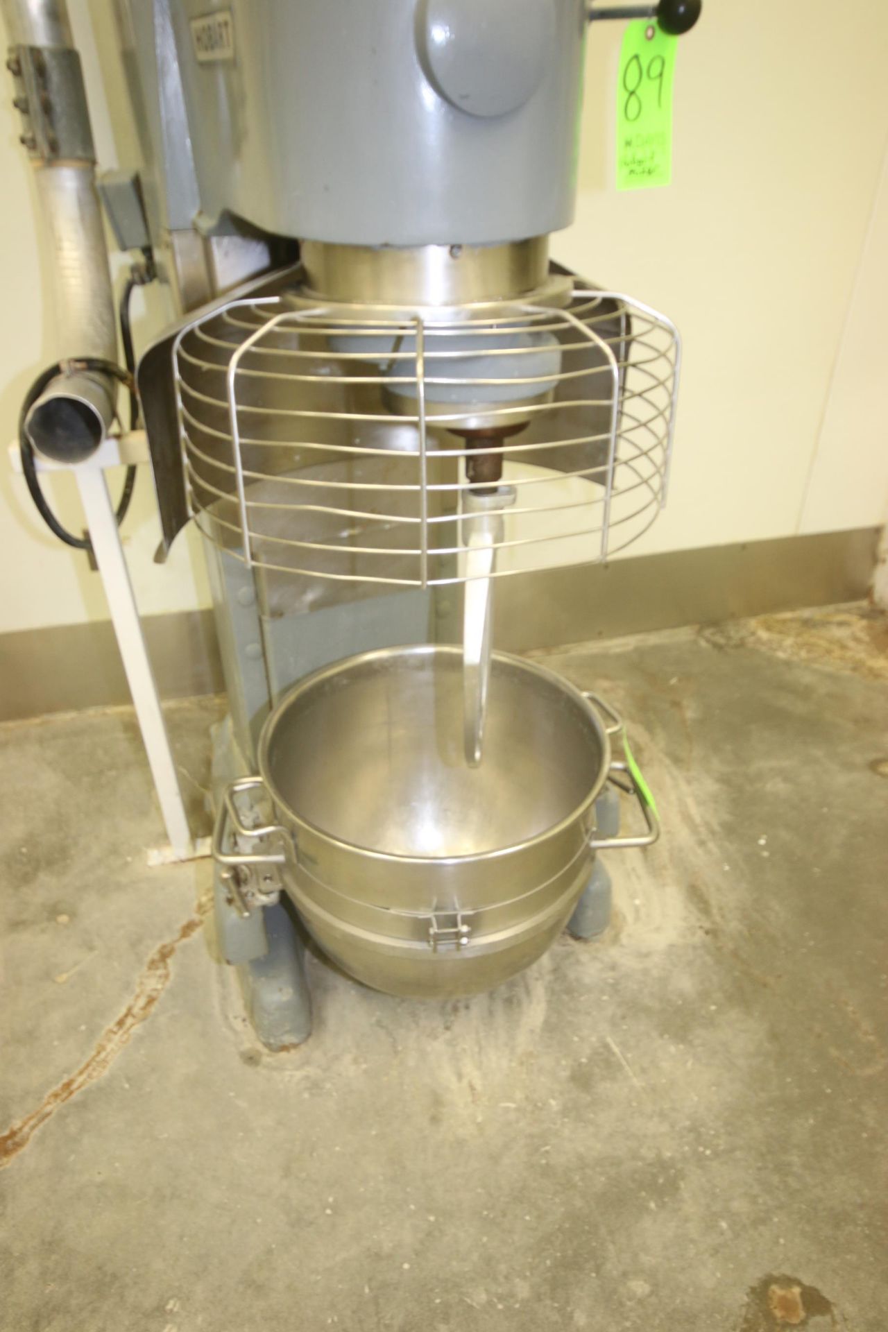 Hobart Mixer, M/N V1401, S/N 31-1220-328, 230 Volts, 3 Phase, with S/S Mixing Bowl, with S/S - Image 3 of 6
