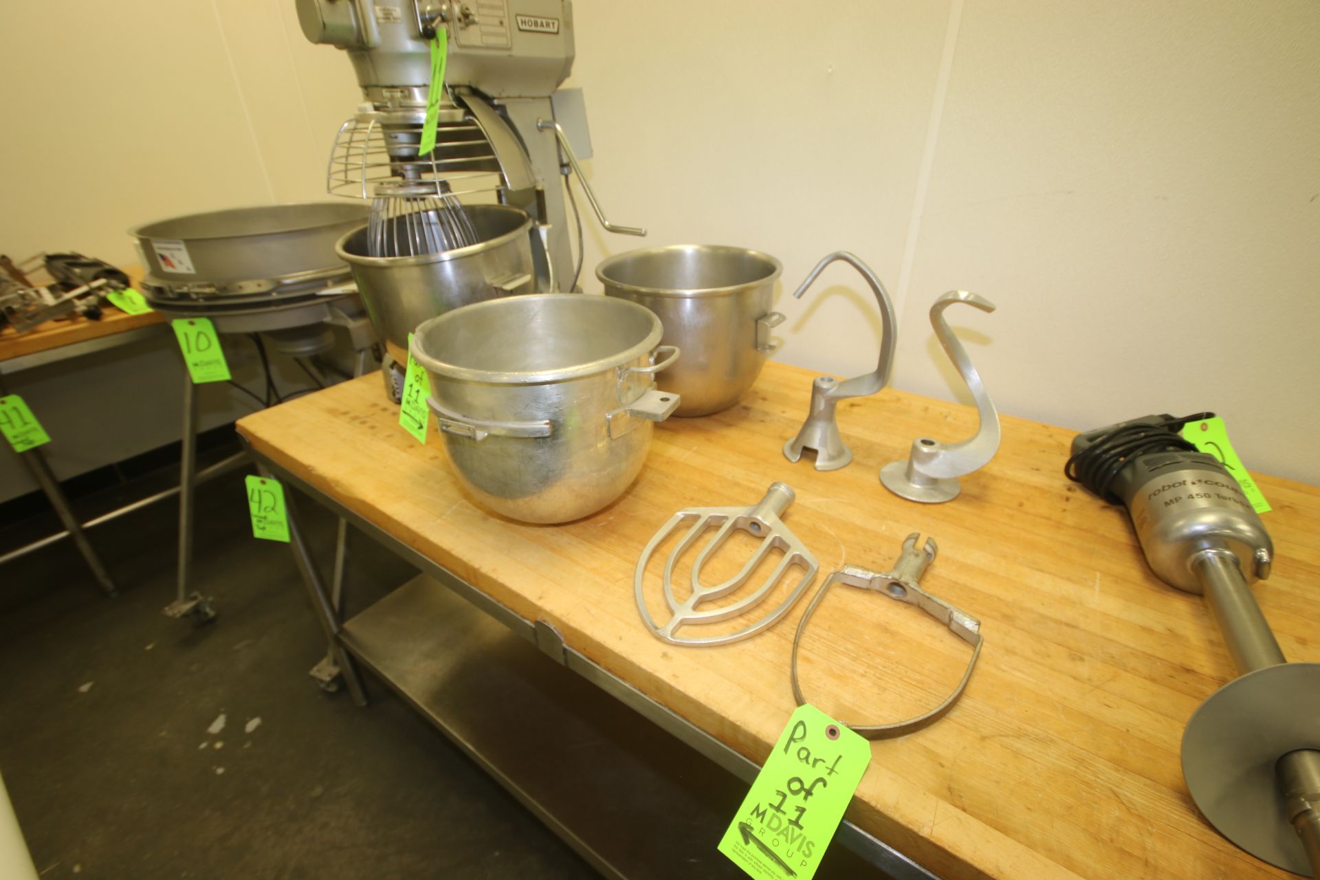 Hobart Counter Top Mixer, M/N A 200, S/N 11-376-471, 115 Volts, 1 Phase, with 1725 RPM Motor, - Image 3 of 7