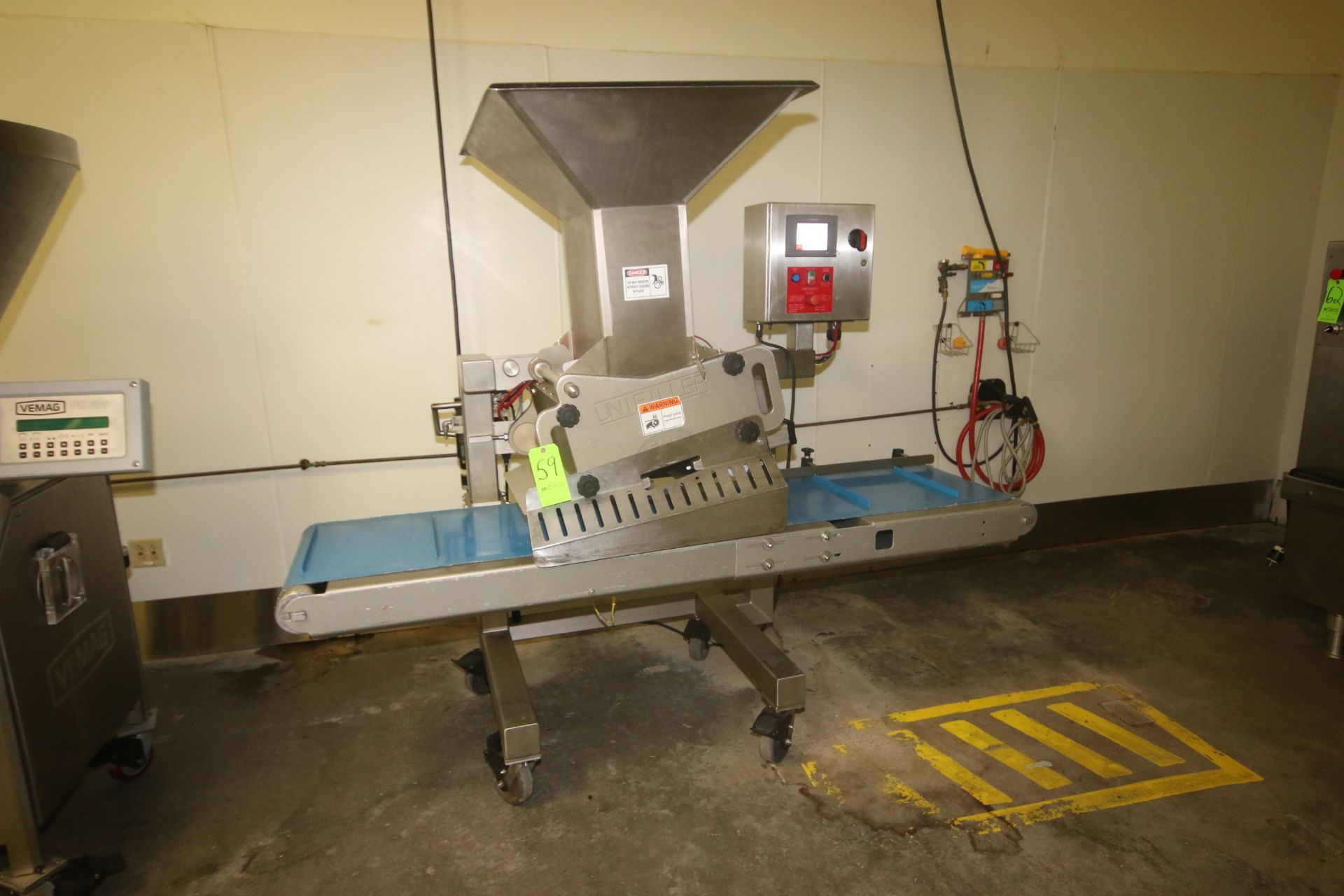 2015 Unifiller Dual Roll S/S Depositor, M/N CCM 18-6700, S/N 065, with (2) Aprox. 18" L S/S Rolls,