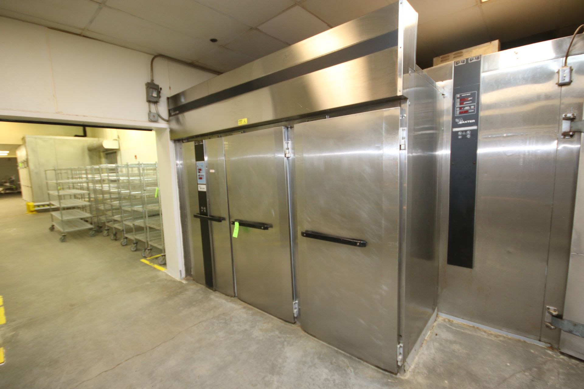 Baxter 3-Door S/S Proofer, Overall Dims.: Aprox. 120" L x 45" W x 99-1/2" H (LOCATED AT BAKE SHOP--