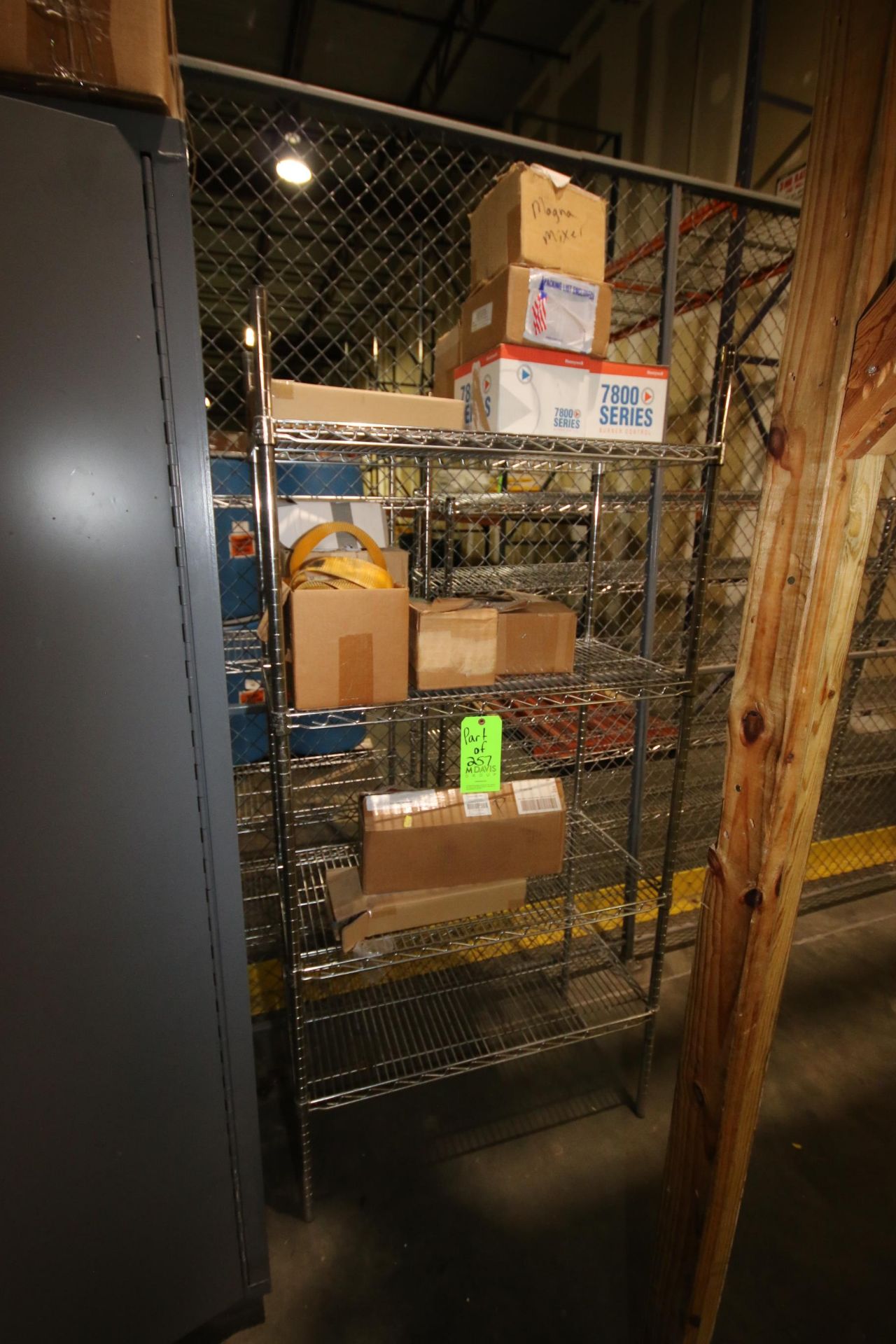 (2) Double Door Vertical Parts Cabinets with Contents, Includes Assorted Hardware, Air Hose, - Image 10 of 10
