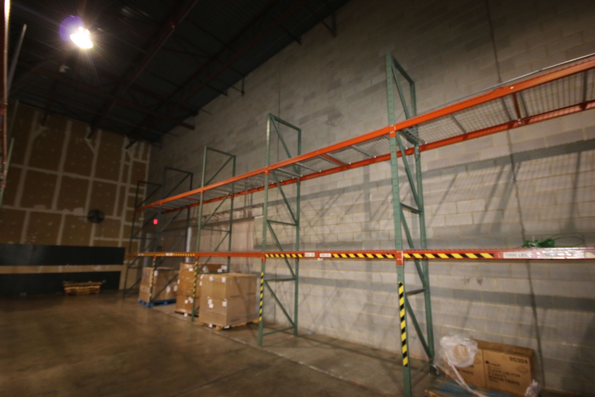 26-Sections of Bolt Type Pallet Racking, with (29) 190" Tall Uprights, with (40) Sets of 105" L - Image 7 of 7