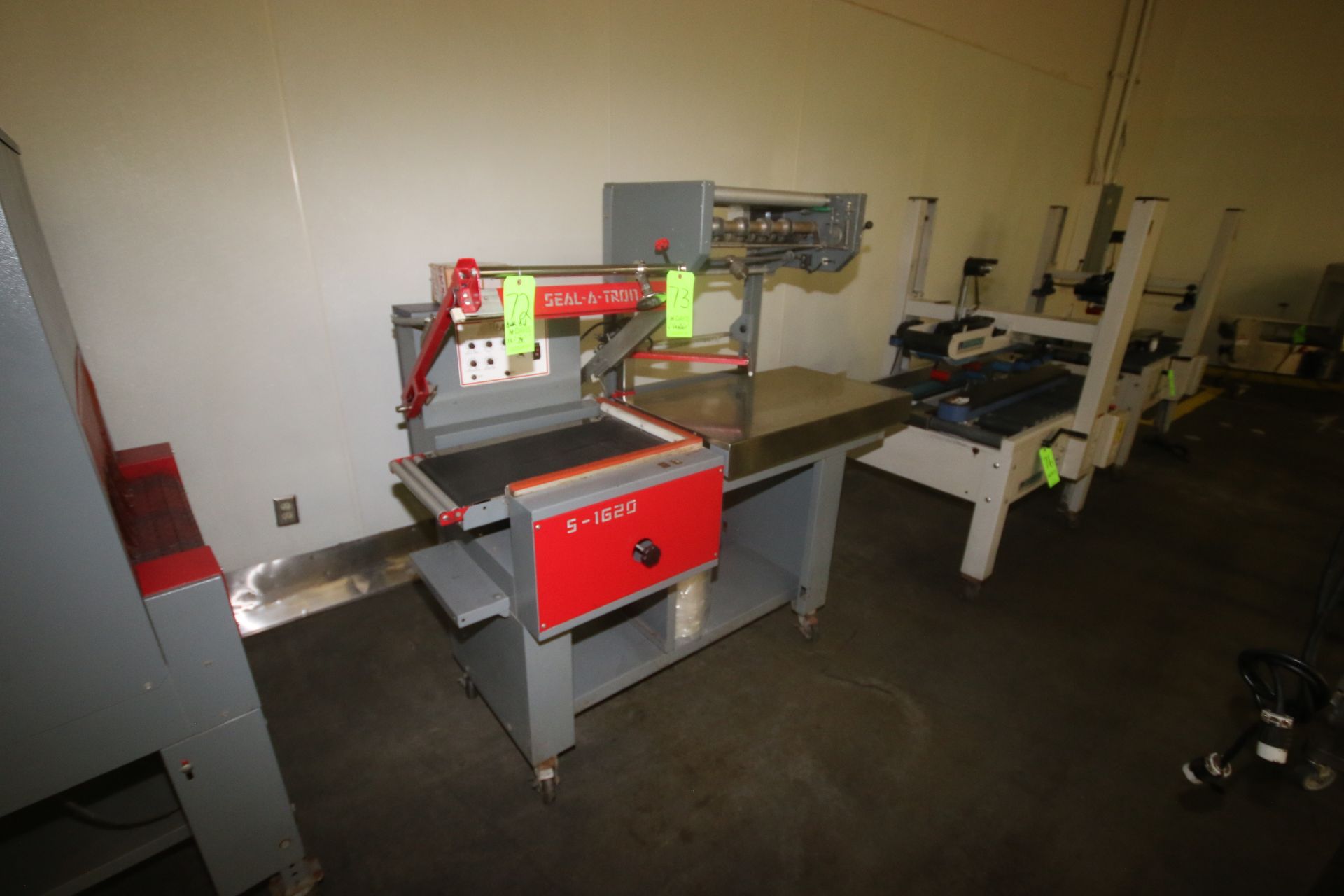 Seal-A-Tron L-Bar Sealer, M/N S-1620, S/N S16200422, 120 Volts, 1 Phase, Mounted on Portable - Image 2 of 6