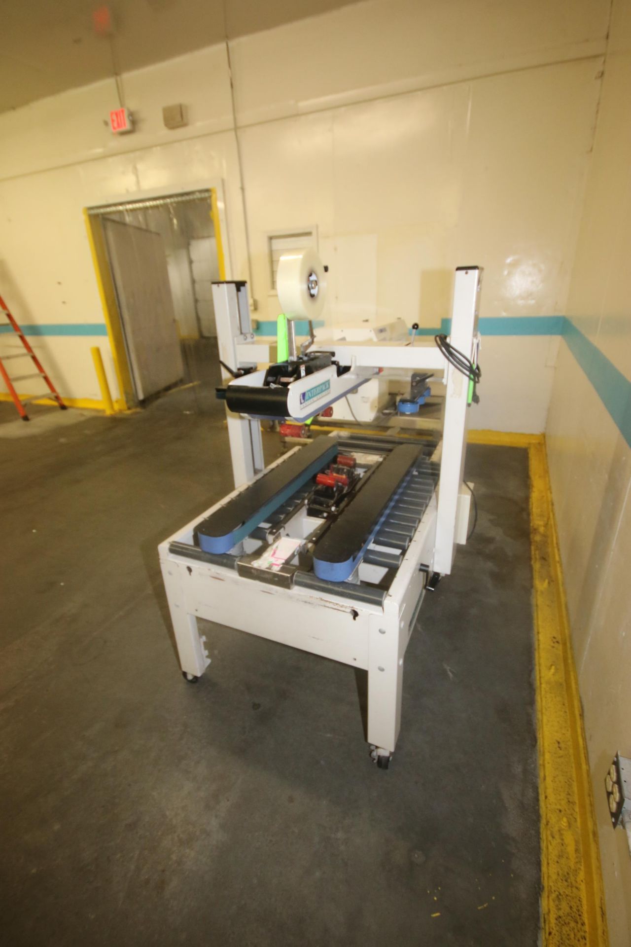 Interpack Top & Bottom Case Sealer, M/N USA 2024-SB/3, S/N C04 T544 003, 115 Volts, 1 Phase, Mounted - Image 3 of 6
