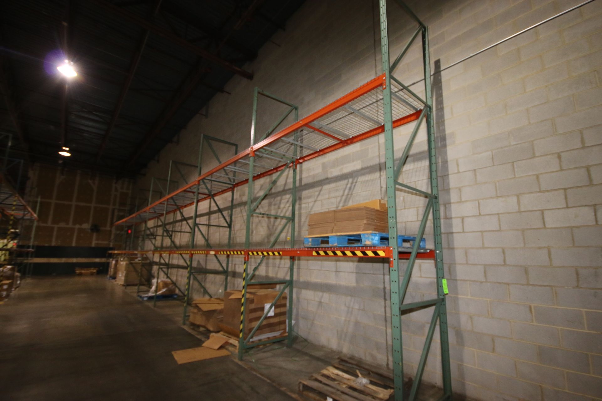 26-Sections of Bolt Type Pallet Racking, with (29) 190" Tall Uprights, with (40) Sets of 105" L - Image 2 of 7