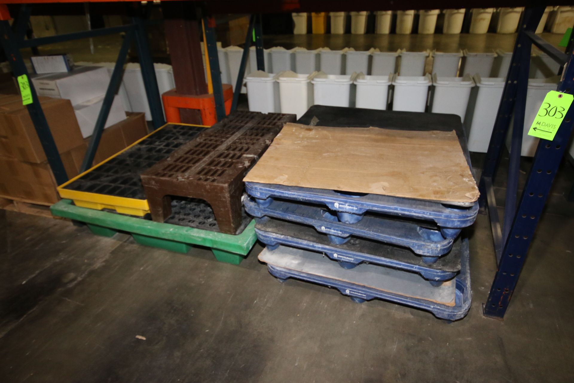 Lot of Assorted Plastic Dunnage Racks & Plastic Pallets (LOCATED AT BAKE SHOP--409 AIRPORT BLV. - Image 2 of 2