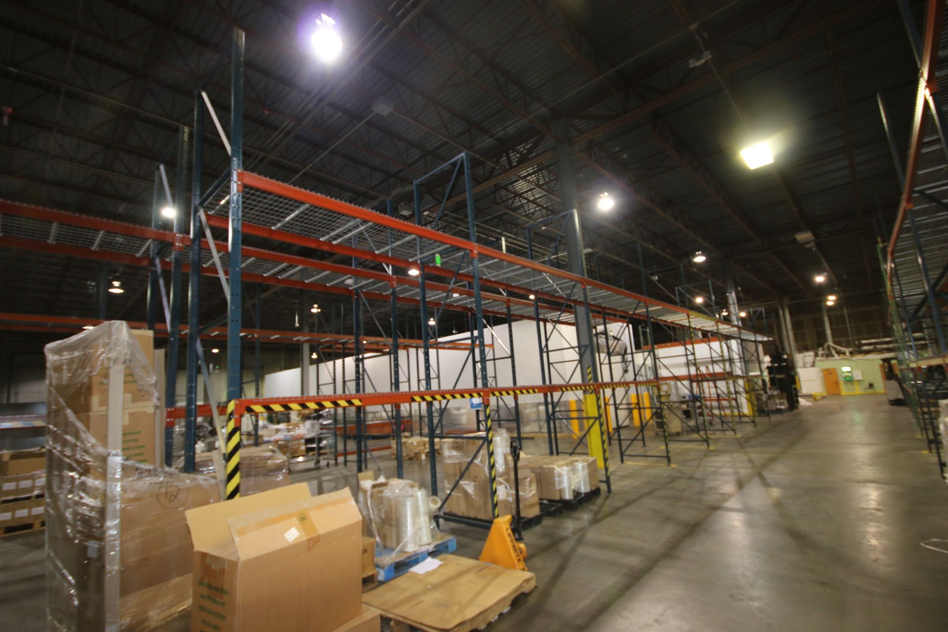 18-Sections of Bolt Type Pallet Racking, with (23) 190" Tall Uprights, with (28) Sets of 105" L - Image 2 of 4