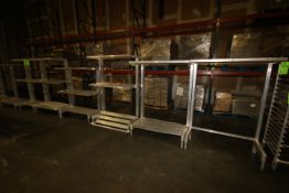 Aluminum Plant Dunnage Racks, Overall Dims.: Aprox. 48" L x 20" W x 60-1/2" H (LOCATED AT BAKE