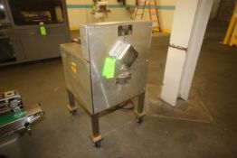 2012 United Bakery Equipment Co. S/S Reciprocating Slicer, M/N 200, S/N 243, 115 Volts, Mounted on