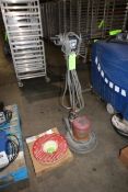 Minuteman Single Brush Floor Scrubber, with NEW Floor Brush (LOCATED AT BAKE SHOP--409 AIRPORT