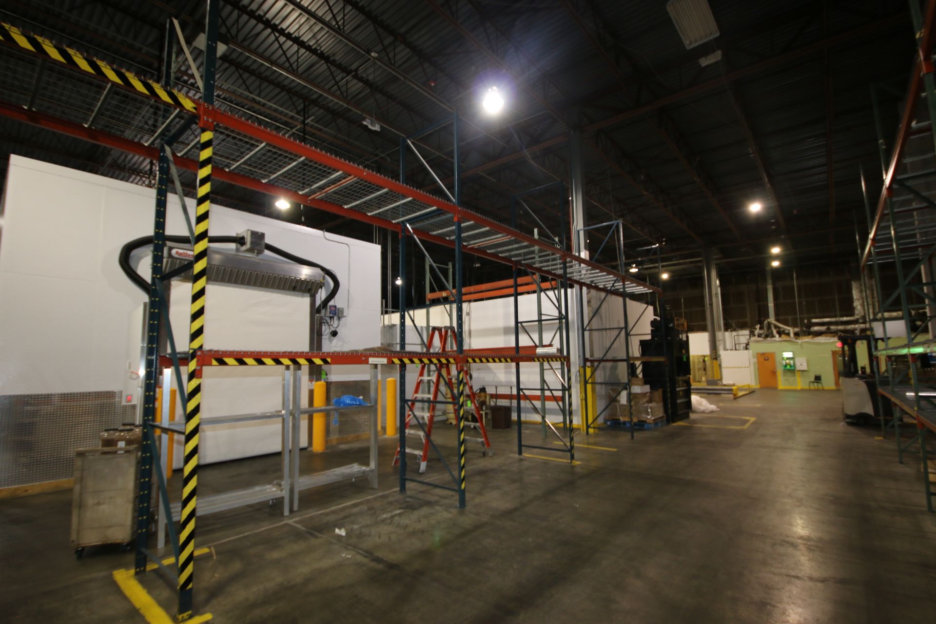 18-Sections of Bolt Type Pallet Racking, with (23) 190" Tall Uprights, with (28) Sets of 105" L - Image 3 of 4