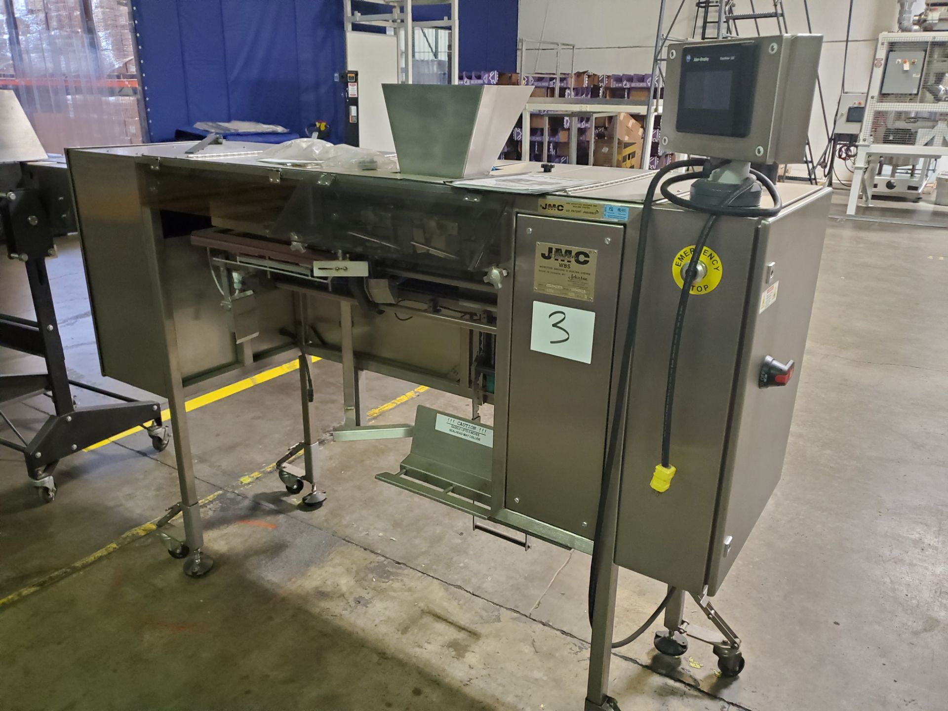 JMC Wicketted Bagging and Sealing System, ModelWBS-0918, S/N 0918-137S, Allen Bradly PanelView 550 - Image 2 of 13