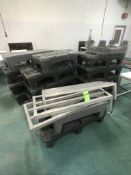 APPROX. (25) ALUMINUM AND PLASTIC DUNNAGE RACKS