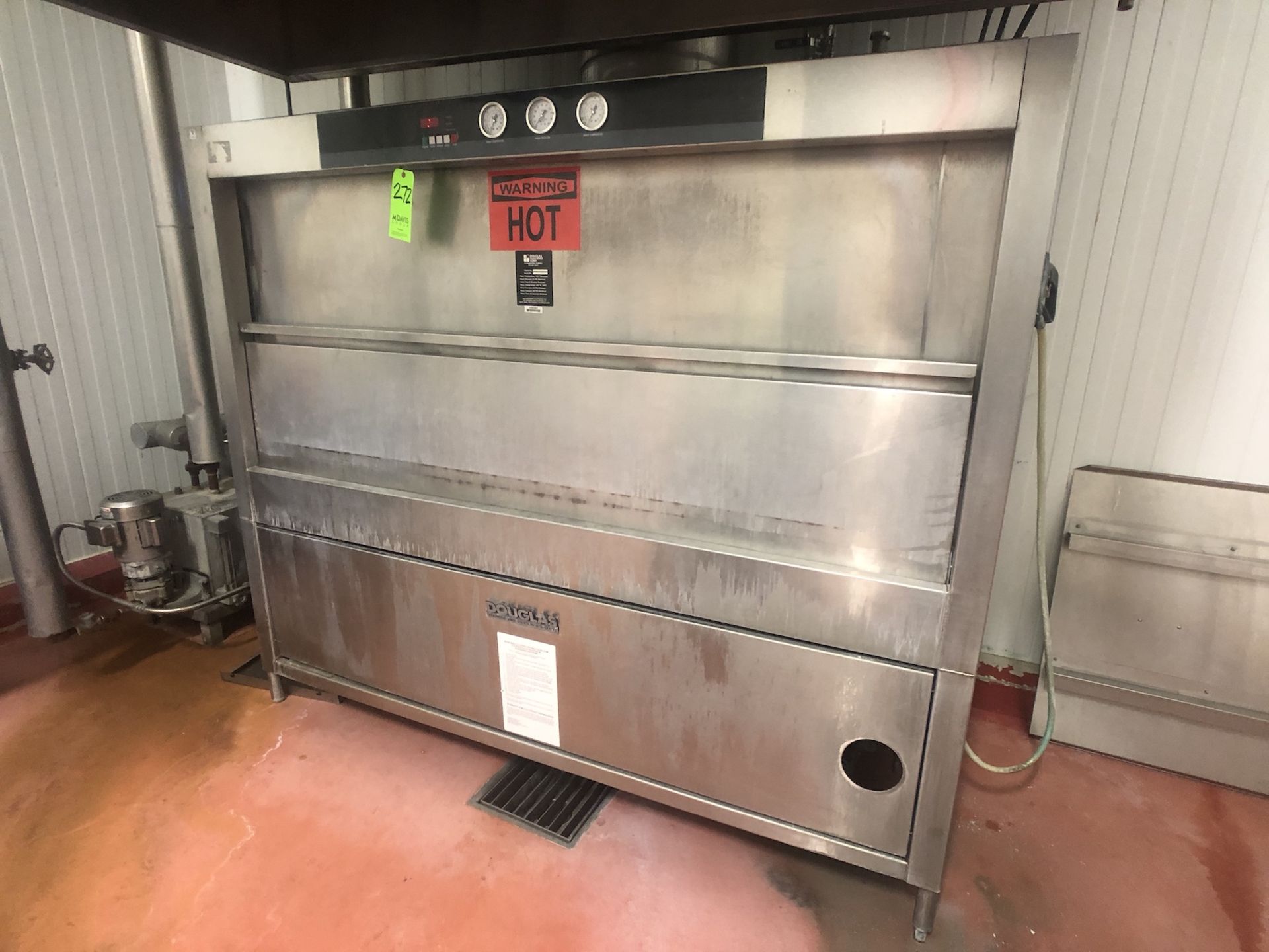 DOUGLAS MACHINE CORP DISHWASHER, MODEL SD-36-SCSC, WITH HOT WATER TANK (BELIEVED TO BE 2015) - Image 2 of 14