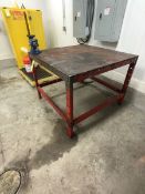 MACHINE SHOP TABLE WITH VICE