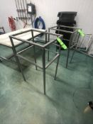 (2) S/S TABLE/BASE, NO TOP, APPX DIM. LWH'' 24 X 18 X 40