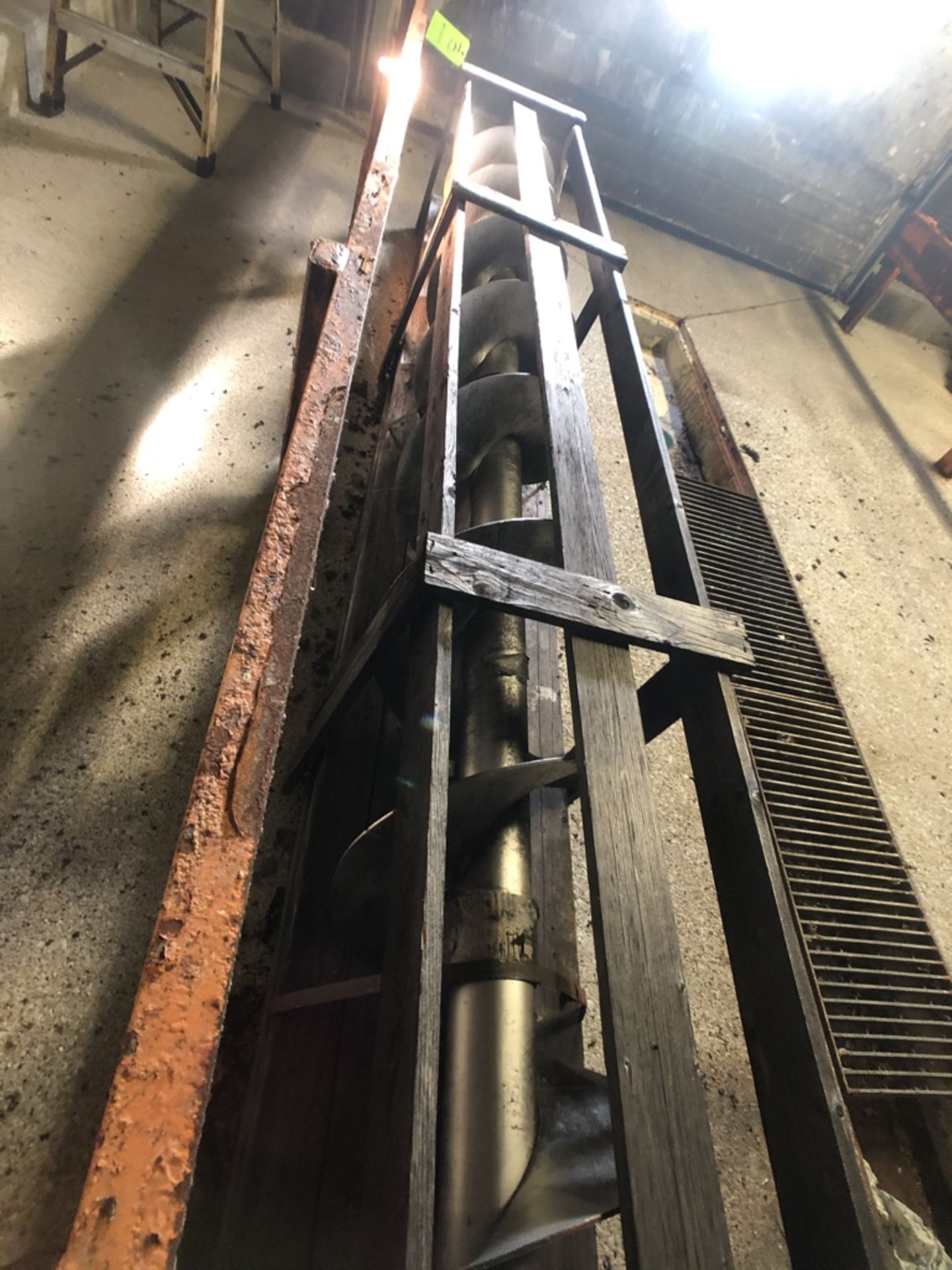 S/S SCREW AUGER CONVEYOR (REPORTEDLY NEW IN CRATE)