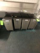 (5) S/S PORTABLE INGREDIENT BINS