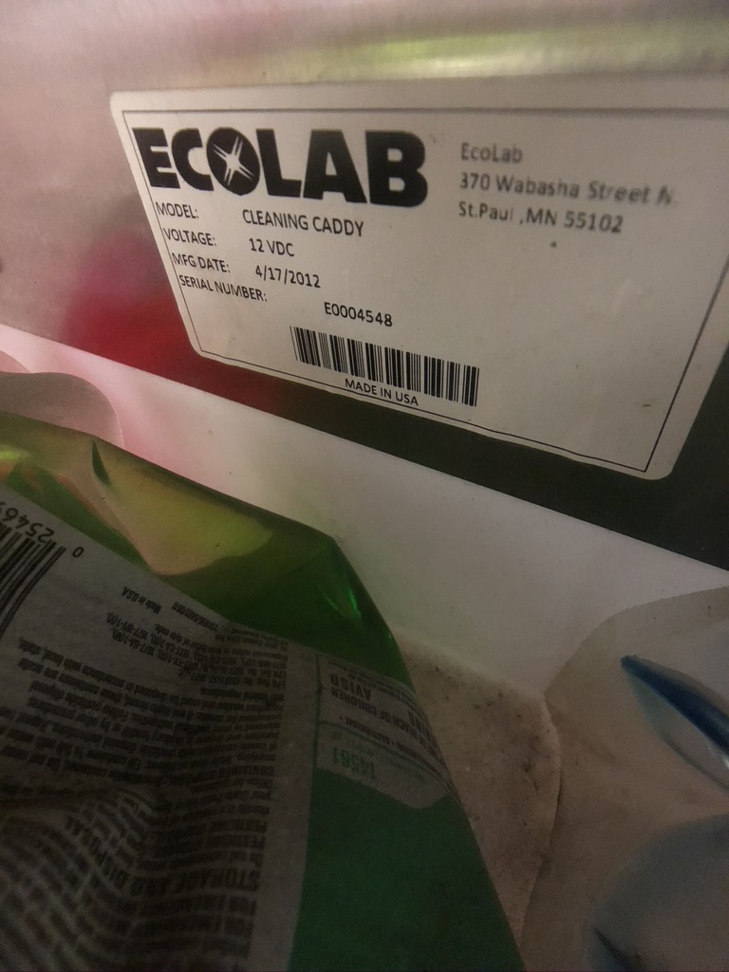 Ecolab Cleaning Caddy - Image 9 of 10